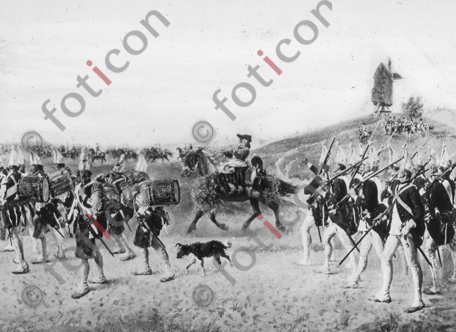 Die Marketenderin reitet im Regiment ; The sutler rides in the regiment (foticon-simon-190-039-sw.jpg)